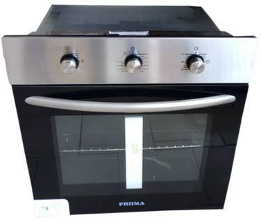 Phiima 60cm Phiima Built In Gas And Electric Oven Sliver