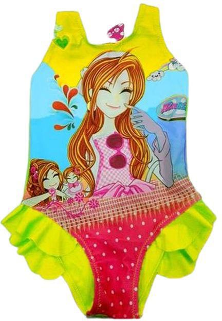 Girls' Swimsuit Multi-colored