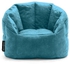 Bean2GO Luxury Fabric Beanbag Chair By Bean2go - Turquoise