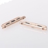 Metal Band Axle Connector Clasp with Screen Protector for Apple Watch 38mm Rose Gold