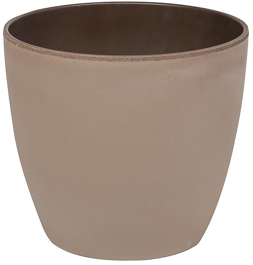 Scheurich 920/28 Cover Pot  (28 cm, Brown)