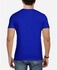 Izo Tshirt Royal Blue Cotton Round Neck T-shirt