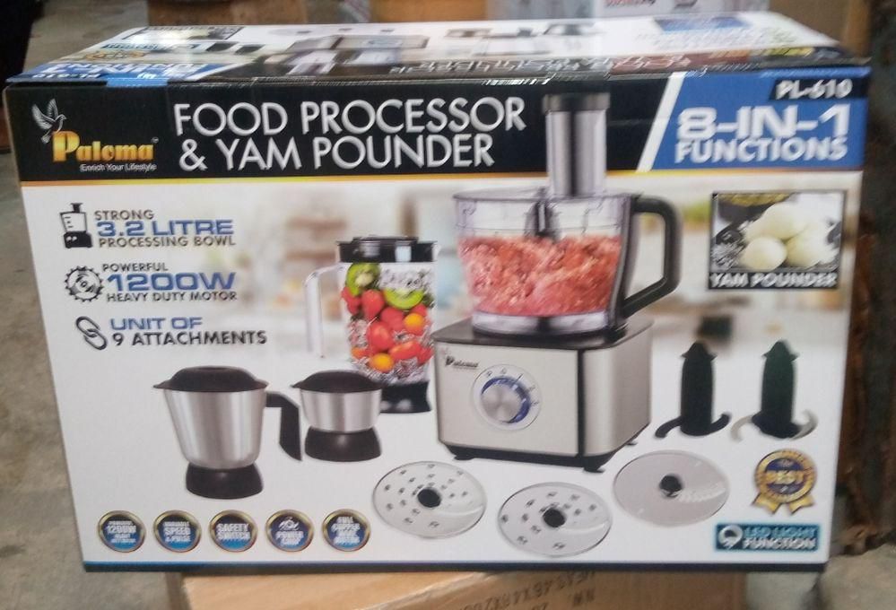 Paloma Food Processor And Yam Pounder 1200wtts
