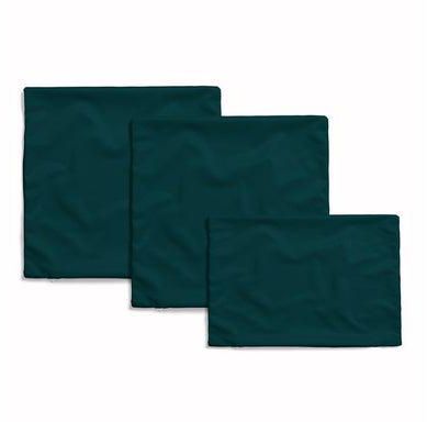 Plain Dark Green Cushion Set Cover