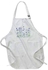 Weaved Flowers Printed Apron With Pockets White 22 x 30inch multicolor 20x30cm