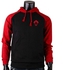Sprince Clothing Red And Black Hoodie