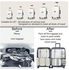 8 Set Packing Cubes for Suitcases Travel Cubes Packing Luggage Organizers Accessories Bag Large Lightweight Waterproof Storage Bag Travel Gear with Toiletries Cosmetic Clothes Bag