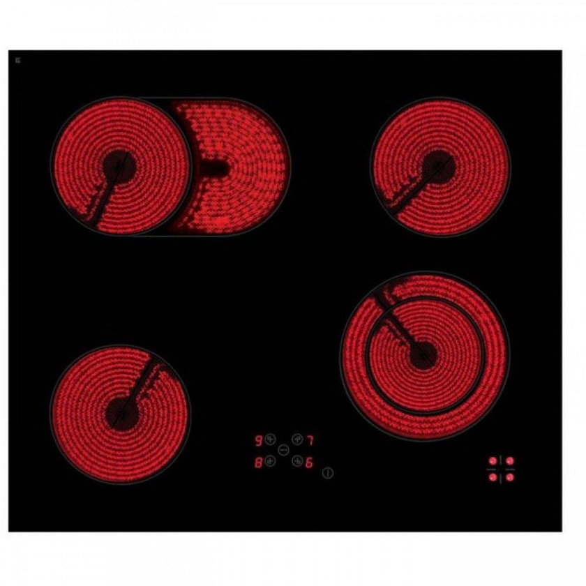 Electric Hot Plate by Simfer, 4 Eyes, 60 cm, Black, H 6040 DEBB