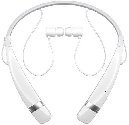 LG HBS-760 Bluetooth Wireless Stereo Headset - White
