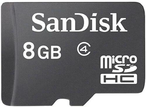 SanDisk 8gb Memory Card - Obejor Computers