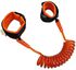 Kids Safety Harness Child Leash Anti Lost Wrist Link Traction Rope Anti Lost Bracelet, Length: 2.5m(Orange)