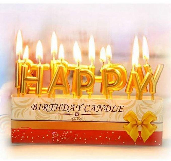 Birthday Candle Set - Multi Color