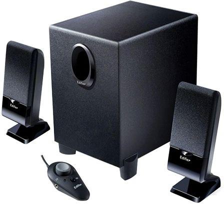 Edifier 2.1 Speaker System with Wired Remote for Personal Computers - Black