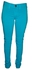Forever Young Stretchy Skinny Trousers In Lt Turquoise