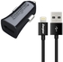 Energizer Car Charger - 1A - 1USB - Lightning Cable Included
