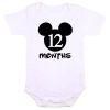 12 Months Mickey Mouse Onesie 9 to 12 Months