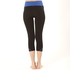 Electric Yoga Capri with Stitching for Women Royal Blue - XS/S