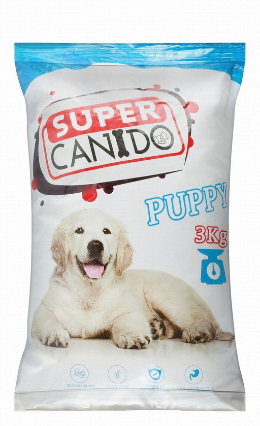 Super Canido PUPPY Dry Food 3 KG