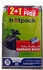 Hotpack Flat Garbage Bag, 60 Gallon, 95 X 120 cm, 30 Bags, Pack of 3, 30 Units