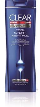 Clear Men Cool Sport Menthol Shampoo - 400 ml