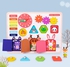 Gdeal Early Childhood Education Busy Board Puzzle Unlock Toy