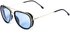 Vegas Men's Sunglasses V2045 - Silver & Light Blue