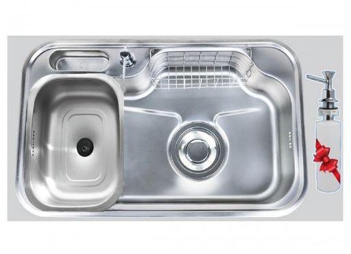 Purity Golden Sink Double Bowl 84*51 Stainless Steel Golden 840