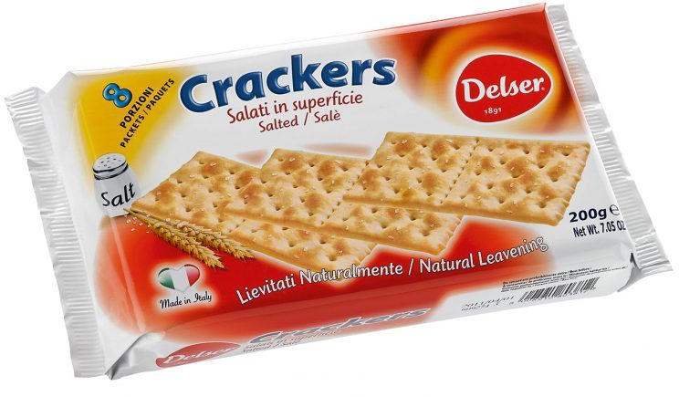 Delser Crackers Salted 200Gm