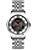 Cruiser Men's Black Dial Stainless Steel Band Watch - C7275-GSBS