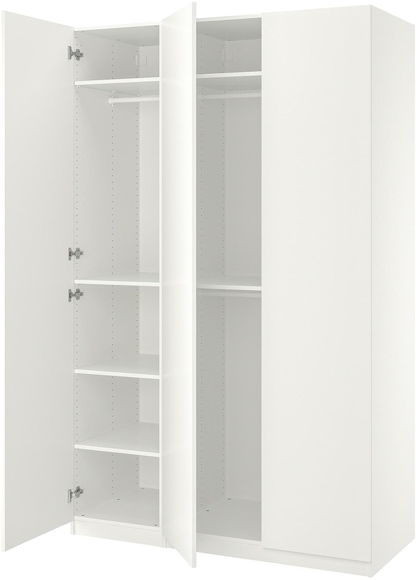 PAX / FORSAND Wardrobe combination - white/white 150x60x236 cm