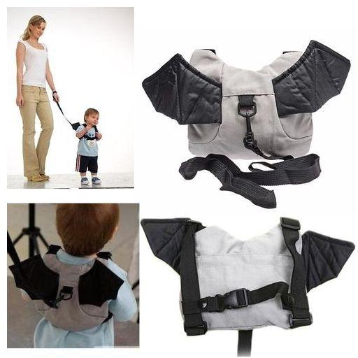 Generic Cute Bat Cartoon Toddler Baby Suitable Children Harness Backpack Safety Anti-lost Strap Walker Comfortable Backpack