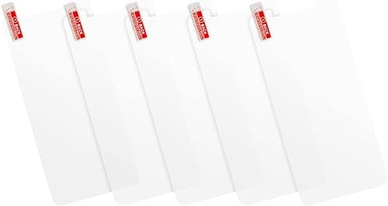 Tempered Glass Full Screen Protector With Clear Edges For Xiaomi Redmi Note 4X 5.5 Inches Set Of 5 Pieces - Clear