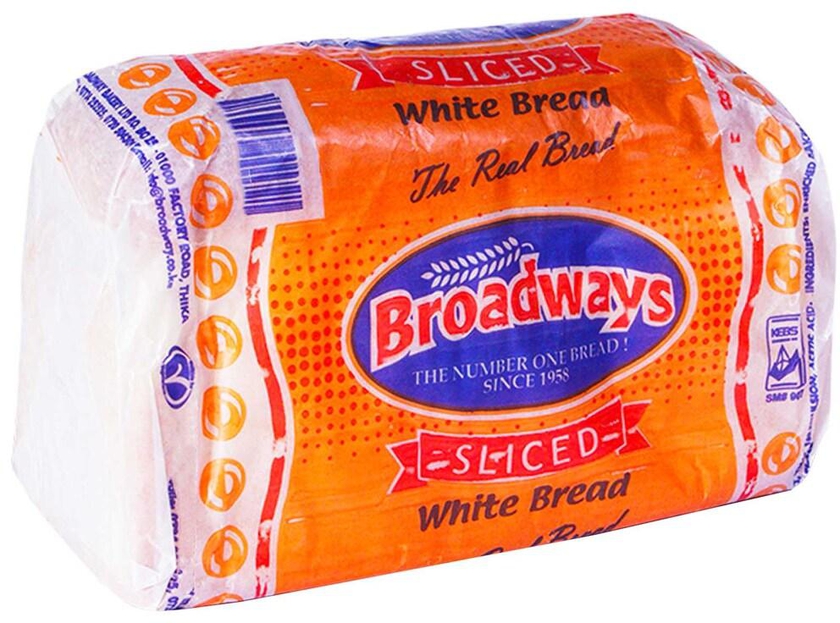 Broadways Premium White Sliced Bread 800g