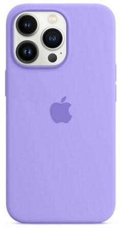 Protective Soft Silicone Case Cover for Apple iPhone 13 Pro Max Light Violet