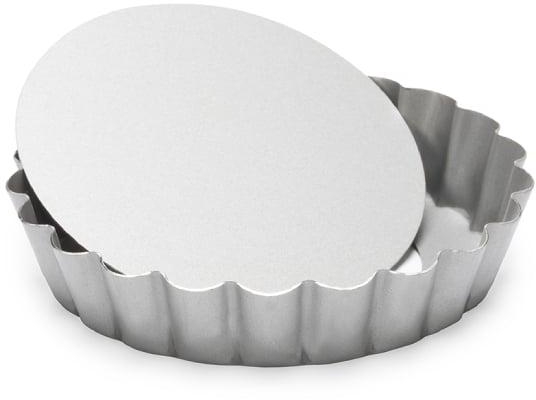 Patisse Silver Top Mini Quiche Pan