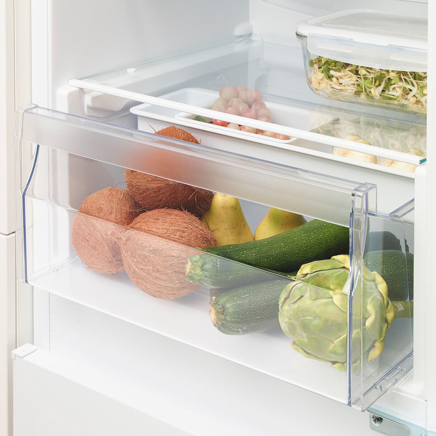 TINAD Integrated fridge/freezer A++, white, 210/79 l
