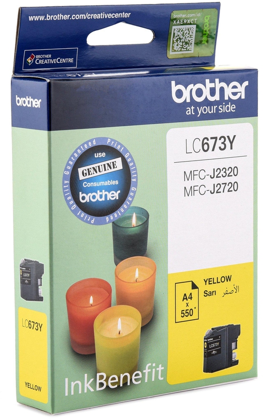 Brother Yellow Ink For Inkjet Printer MFC-J2320