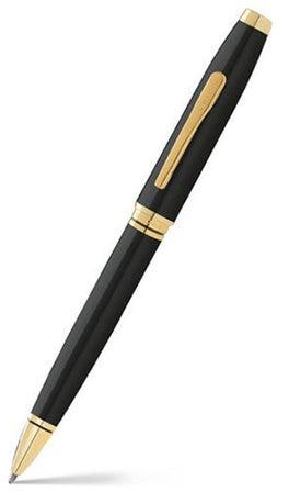 قلم حبر جاف كروي الرأس كوفنتري تون طراز AT0662-11. أسود-ذهبي.