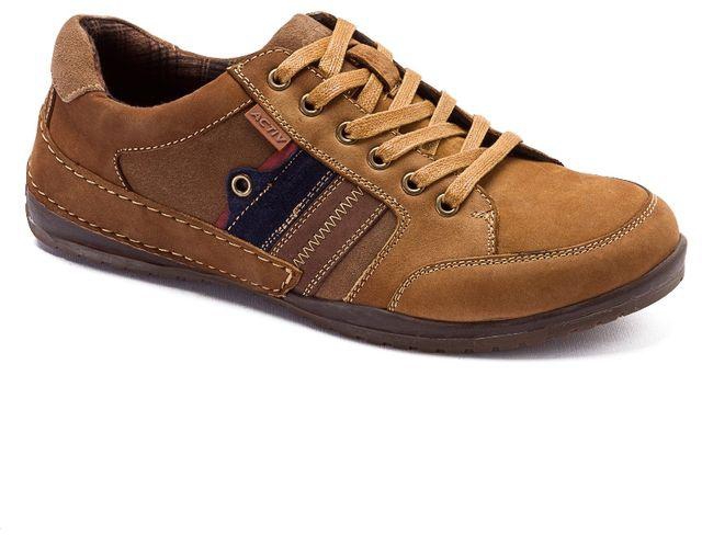 Activ Stitched Casual Sneakers - Camel