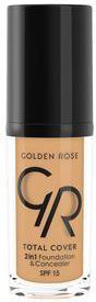 Golden Rose Total Cover 2 In 1 Foundation & Concealer No 14