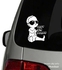 Funny Baby On Board Car Sticker Unique design No background Easy to stick High quality material Size 20 cm by 15 cm Doesn't fadewhite