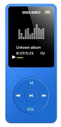 Portable MP3 Music Player H310-BL Blue/Black