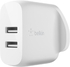Belkin Boost CHARGE Dual USB-A Wall Charger 24W + USB-A to Micro-USB Cable