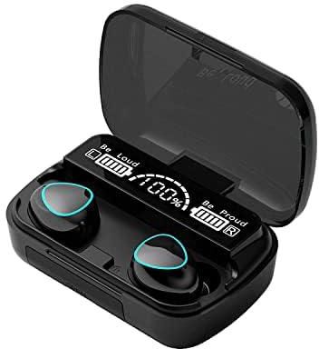 AANTAR M10 TWS Bluetooth In Ear Earphone 5.1 Stereo Earbuds with Microphone Bluetooth Headset True Wireless (Black)