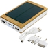 Gold 30000mAh Dual USB Solar Panel Power Bank External Battery Charger For Mobile Phone