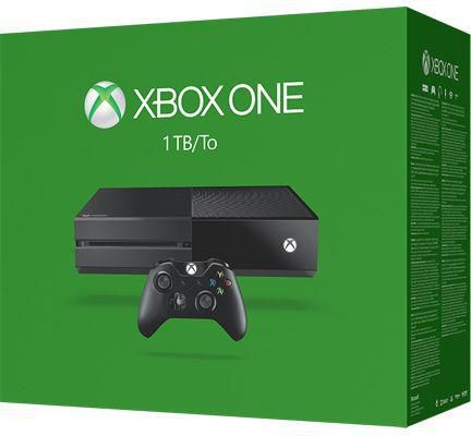 Xbox One Console without Kinect - 1TB, 1 Controller, Black