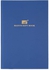Generic Psi A4 Manuscript Book, Blue