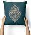 Damask Green Cushion Cover