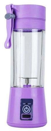 Portable Mini Electric Blender 2978 Purple/Clear