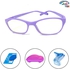 Megastar - Blue Light Blocking Eye Glasses for Girls - Purple- Babystore.ae